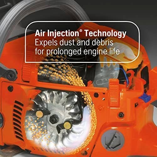 Husqvarna 460 Rancher Gas Powered Chainsaw, 60.3-cc 3.6-HP, 2-Cycle X-Torq Engine, 24 Inch Chainsaw with Automatic Adjustable Oil Pump, For Wood Cutting, Tree Trimming and Land Clearing - Image 5