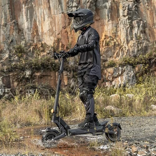 Ausom 2000W Dual Motor Folding Electric Scooter for Adults, Off Road Dual Motor E-Scooter with E-ABS and Dual Disc Brakes, 40Mph Top Speed, 56 Miles Max Range - Image 8