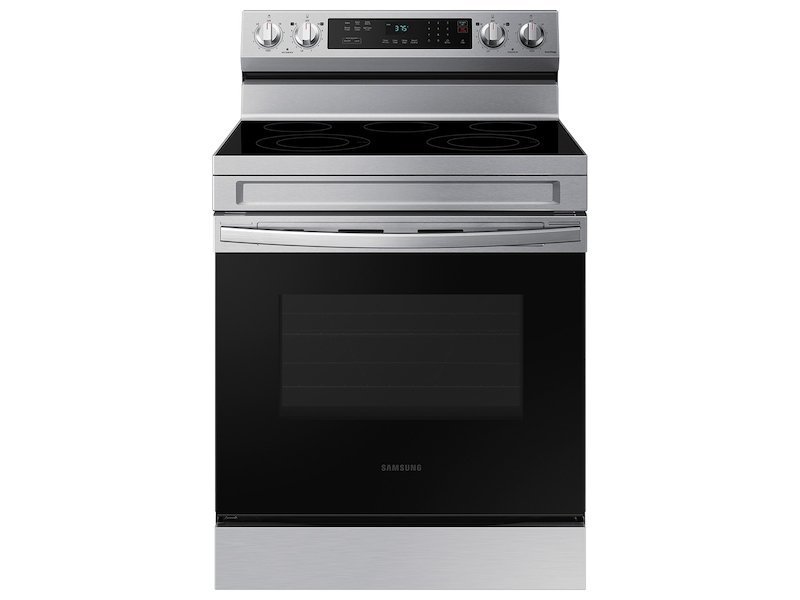 Samsung 6.3 Cu. Ft. Smart Freestanding Electric Range NE63A6311SS