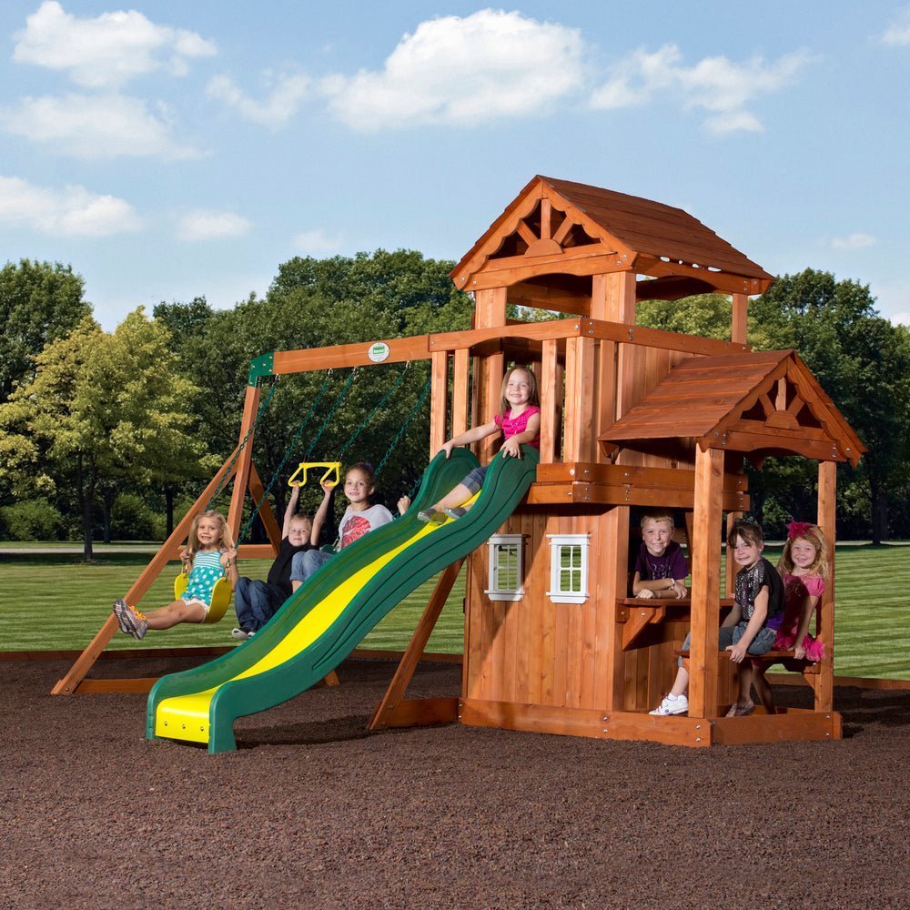 Backyard Discovery Tanglewood Cedar Wood Swing Set