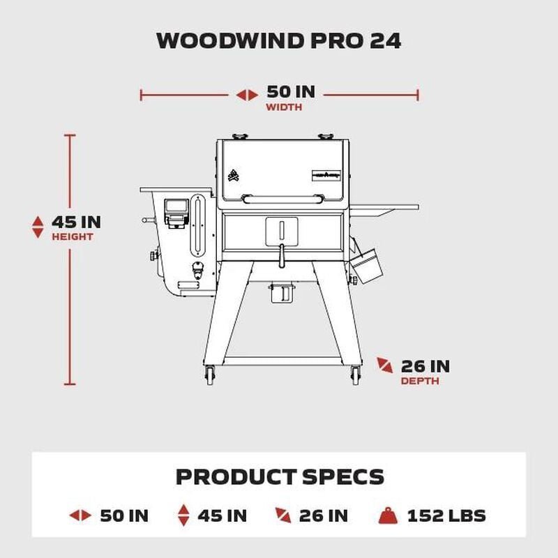 Camp Chef Woodwind Pro 24 Pellet Grill - Image 3