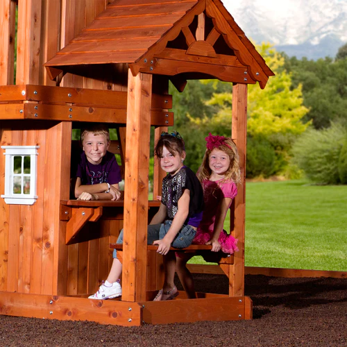 Backyard Discovery Tanglewood Cedar Wood Swing Set - Image 5