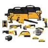 20-Volt Max Lithium-Ion 10-Tool Cordless Combo Kit with Two 2.0 Ah Batteries, Charger and 2 Bags