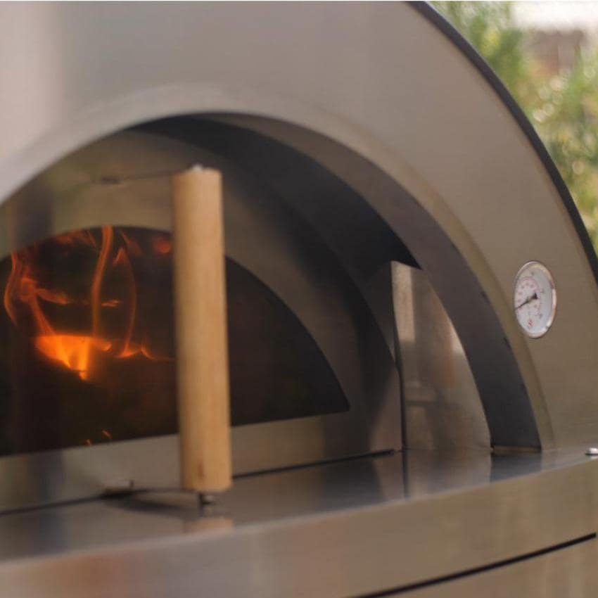 Forno Venetzia Torino 500 62-Inch Outdoor Wood-Fired Pizza Oven – Copper - Image 7