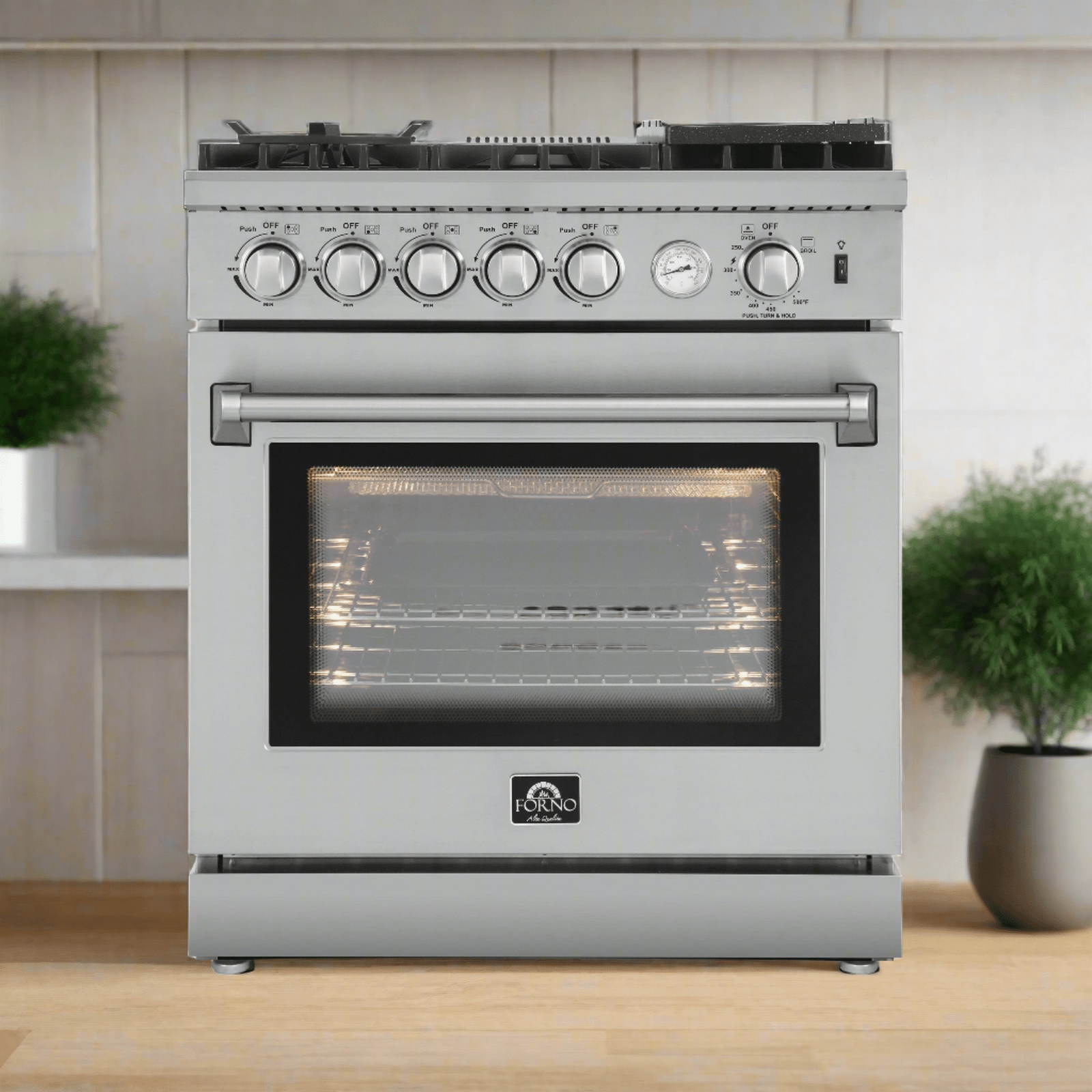 Forno 30″ Freestanding Gas Range FFSGS6275-30