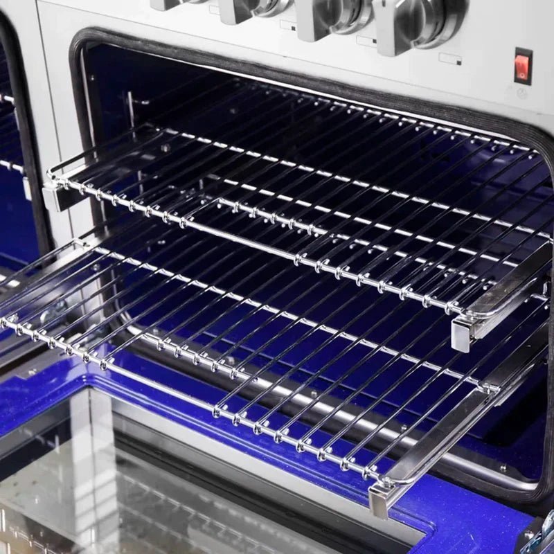 FORNO Massimo 60-Inch Freestanding Dual Fuel Range in Stainless Steel – FFSGS6125-60 - Image 3