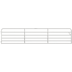 CountyLine 16 ft. x 50 in. 6- Bar Galvanized Tube Gate