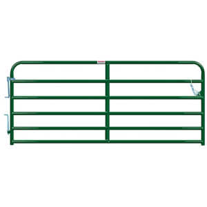 CountyLine 10 ft. Tube Gate, Green