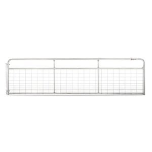 CountyLine 16 ft. x 50 in. Galvanized Mesh Gate