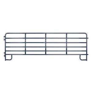 CountyLine 16 ft. x 62 in. 6-Bar Corral Panel, 1-3/4 in. Tube, Blue