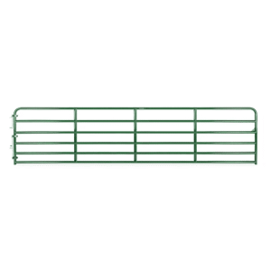 CountyLine 18 ft. x 52 in. Tube Gate, Green