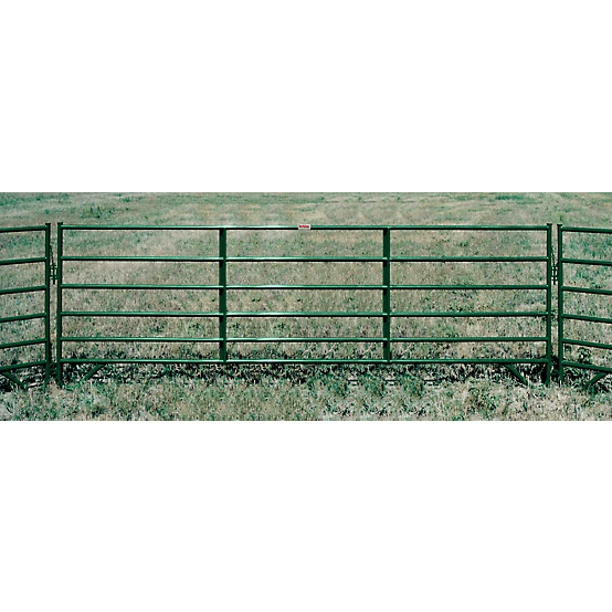 CountyLine 16 ft. x 60 in. 6-Bar Corral Panel, 1-3/4 in. Tube, Green - Image 3
