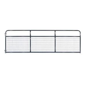 CountyLine 14 ft. x 50 in. Wire Gate, Blue
