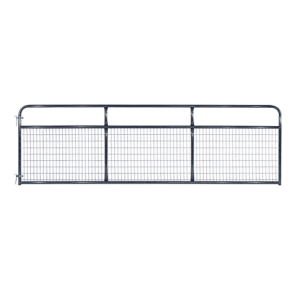 CountyLine 14 ft. x 50 in. Wire Gate, Blue