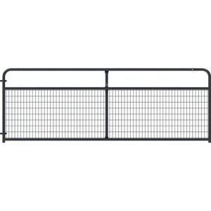 CountyLine 12 ft. x 50 in. Wire Gate, Blue