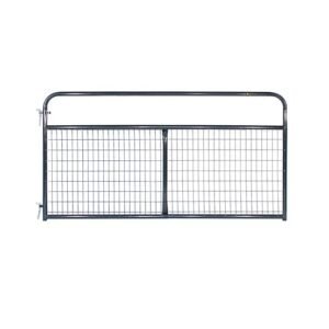CountyLine 8 ft. x 50 in. Wire Filled Gate, Blue