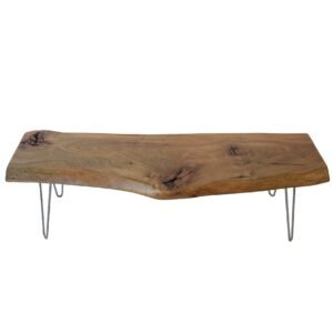 Reclaimed Live Edge Slab Coffee Table