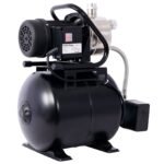 1.6HP Shallow Well Pump with 5-Gallon Pressure Tank – Automatic Water Booster, Garden & Irrigation Pump - Image 2