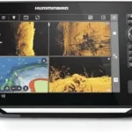 Humminbird XPLORE 10 GPS fish finder featuring a 10.1-inch HD touchscreen display