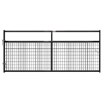 CountyLine 10 ft. x 50 in. Wire-Filled Corral Gate, Black