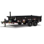 Big Heavy Duty Telescopic Dump Trailer | 14TD