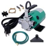 330 GPH Utility Pump with 6-Foot Hose Kit for Garden, Pool, Hot Tub, Rain Barrel