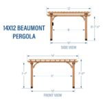 14X12 BEAUMONT PERGOLA - Image 8