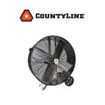 CountyLine 30 in. 2-Speed Indoor Portable Barrel Fan - Image 3
