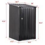 Metal Firewood Storage Shed - Image 10