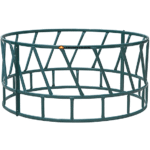 CountyLine 1 Round Bale 8 ft. x 45 in. Heavy-Duty Bale Feeder for Cattle