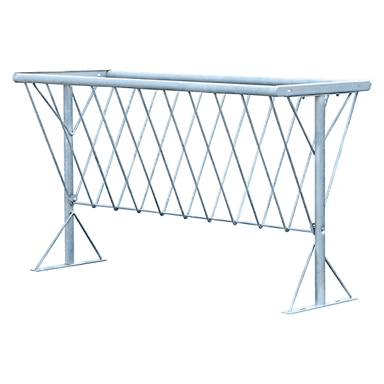 2089418-1.png CountyLine 5 ft. Galvanized Steel Hay Rack Feeder - Image 1