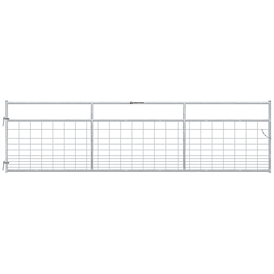 2089446-1.png CountyLine 16 ft. Galvanized Mesh Gate - Image 1