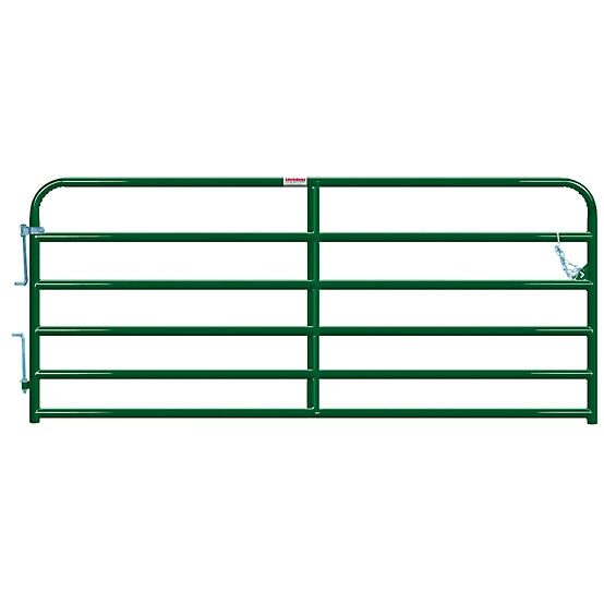 2089471-1.png CountyLine 10 ft. Tube Gate, Green - Image 1