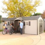 20 ft. W x 8 ft. D Plastic Storage Shed - Image 3