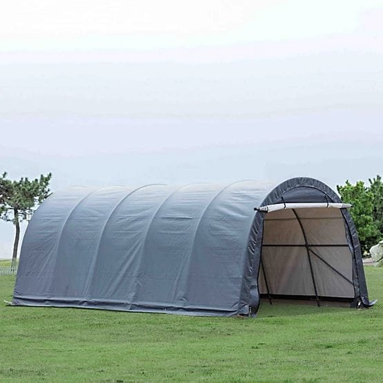 2243430-1.jpg CountyLine 20 ft. x 12 ft. Round Top Shelter - Image 1