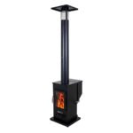 Even Embers Pellet-Fueled Patio Heater with 1 Glass Panel, 100 sq. ft., 70,000 BTU - Image 5