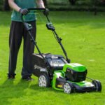 POWERALL 48V (24V x 2) Lawn Mower 46cm Self-Propelled - 2x 4Ah Battery - Image 6