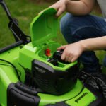 POWERALL 48V (24V x 2) Lawn Mower 46cm Self-Propelled - 2x 4Ah Battery - Image 4