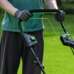 POWERALL 48V (24V x 2) Lawn Mower 46cm Self-Propelled - 2x 4Ah Battery - Image 2