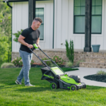 POWERALL 48V (24V x 2) Lawn Mower 41cm - 2x 4Ah Battery - Image 7