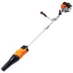 3-in-1 Blower, String Trimmer & 10" Brush Cutter with Rubber Handle and Shoulder Strap - Image 3