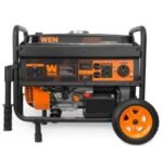 Wen 4750-Watt Portable Generator with Electric Start and Wheel Kit - Image 4