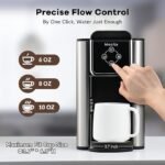 Mecity Coffee Maker 3-in-1 Single Serve Coffee Machine, Compatible with K-Cup Capsules, Instant Coffee Maker, Tea Maker, 6/8/10 oz Cup Sizes, Removable 50 oz Water Reservoir, 120V 1150W - Image 3