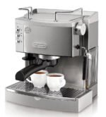 De’Longhi – Espresso Machine with 15 bars of pressure, Milk Frother and removable water tank – Stainless Steel - Image 3