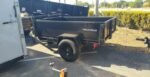 Triple Crown 5X8 Single Axle Lowrider Dump Trailer | Black | D5X8LRD - Image 4