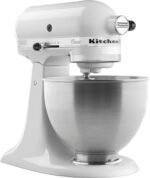 KitchenAid – Classic™ Series 4.5 Quart Tilt-Head Stand Mixer – White - Image 2