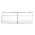 CountyLine 12 ft. x 50 in. Galvanized Mesh Gate