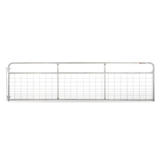 3602966-1.jpg CountyLine 16 ft. x 50 in. Galvanized Mesh Gate - Image 1