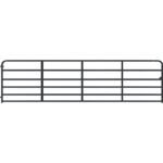 CountyLine 16 ft. x 50 in. 6-Bar Utility Tube Gate, 1-3/4 in. Tube, Blue