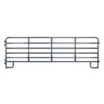 CountyLine 16 ft. x 62 in. 6-Bar Corral Panel, 1-3/4 in. Tube, Blue